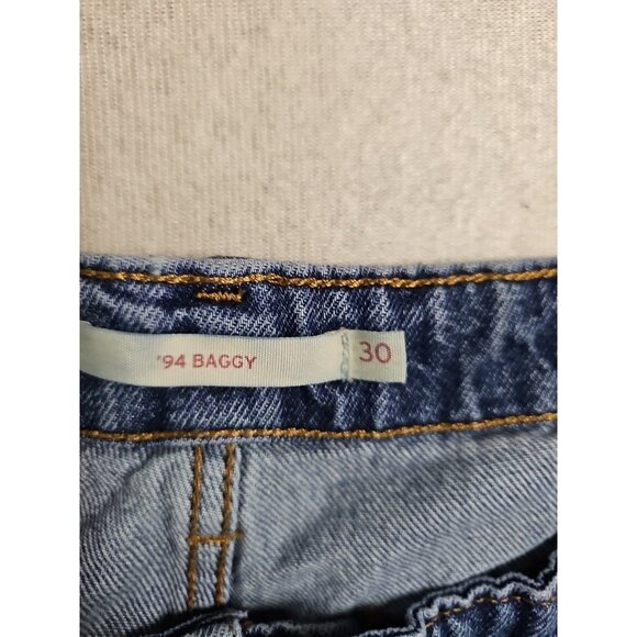 Levi’s ‘94 Baggy Cargo Jeans 30x32 Wide Leg Boho Y2k - Picture 5 of 8